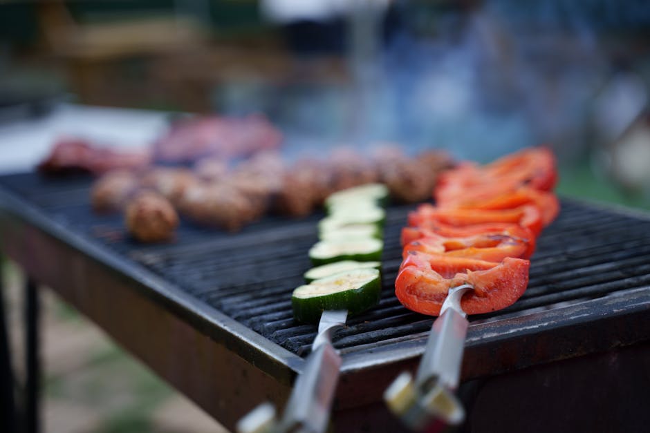 Asado table prepared to welcome guests