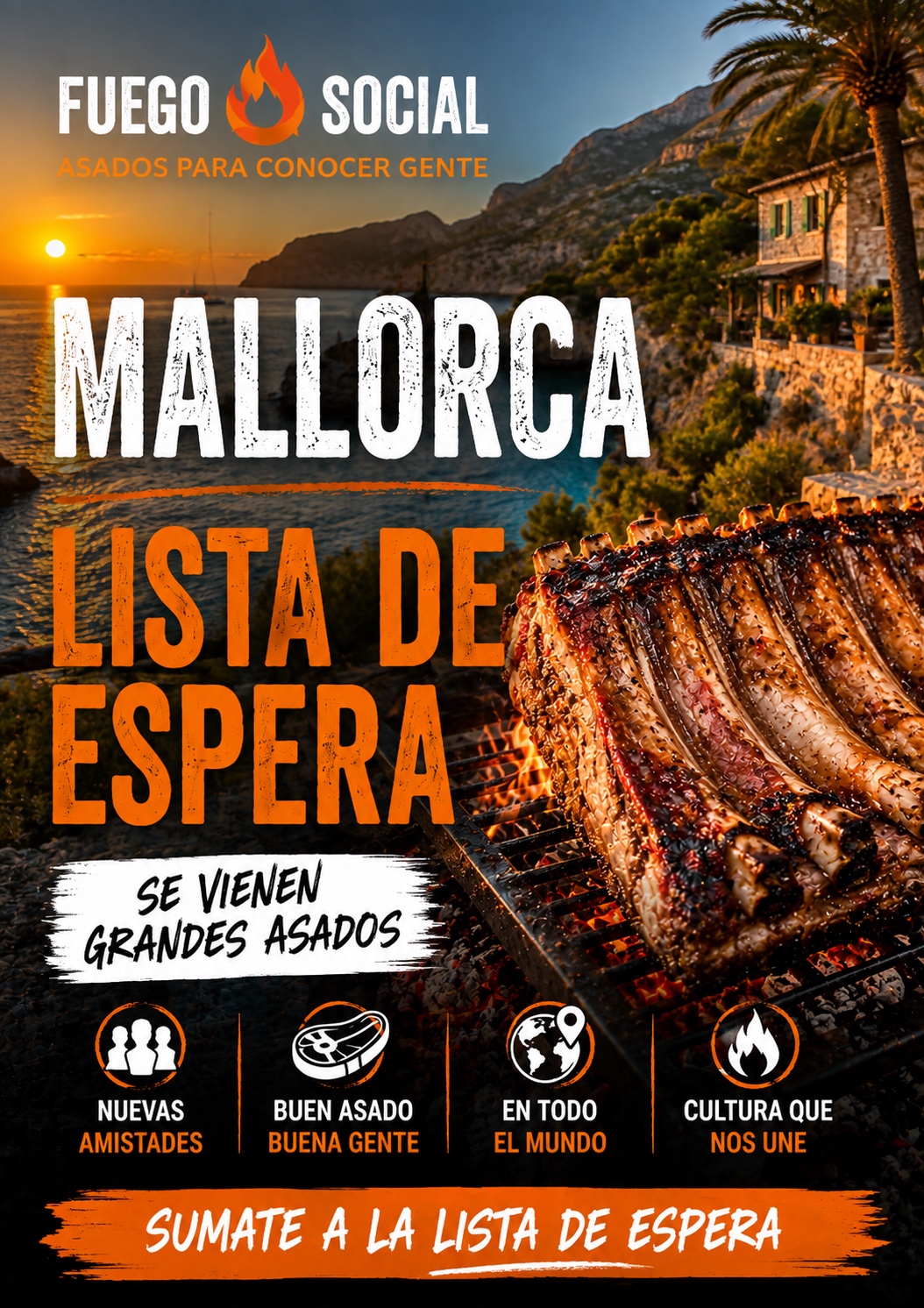 Asado en Mallorca